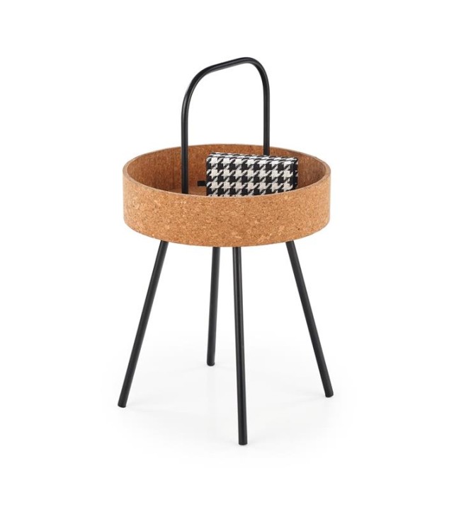 Журнальний столик Halmar MASHA Чорний / Натуральний